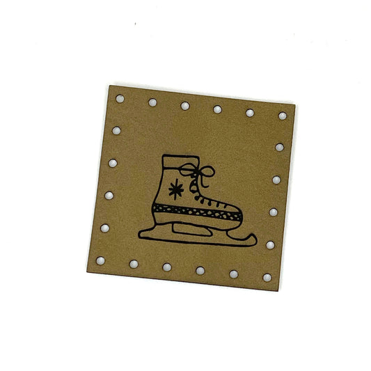 Label 40 x 40 mm "Skate"