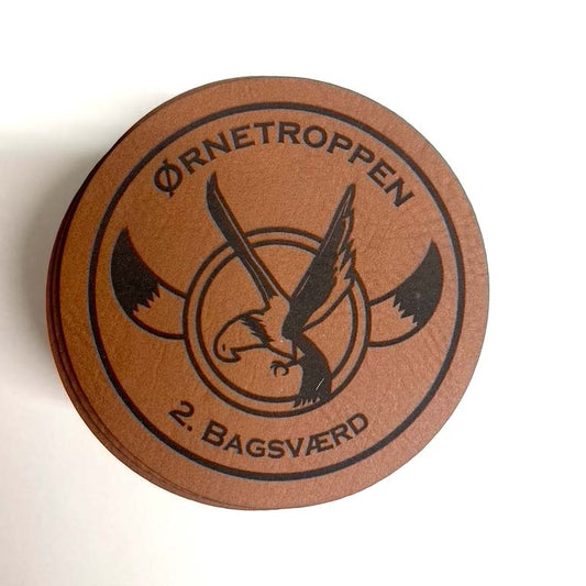 Label round 60 mm with logo