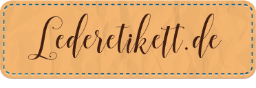 Lederetikett