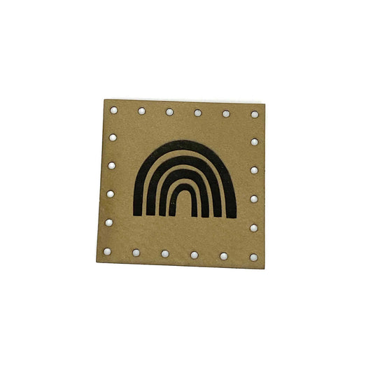 Label 40 x 40 mm "Rainbow"