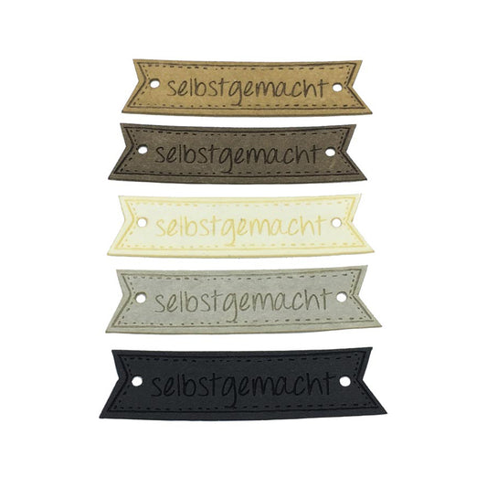 Label flag "homemade"