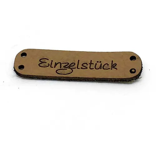 Label standard "Single Piece"