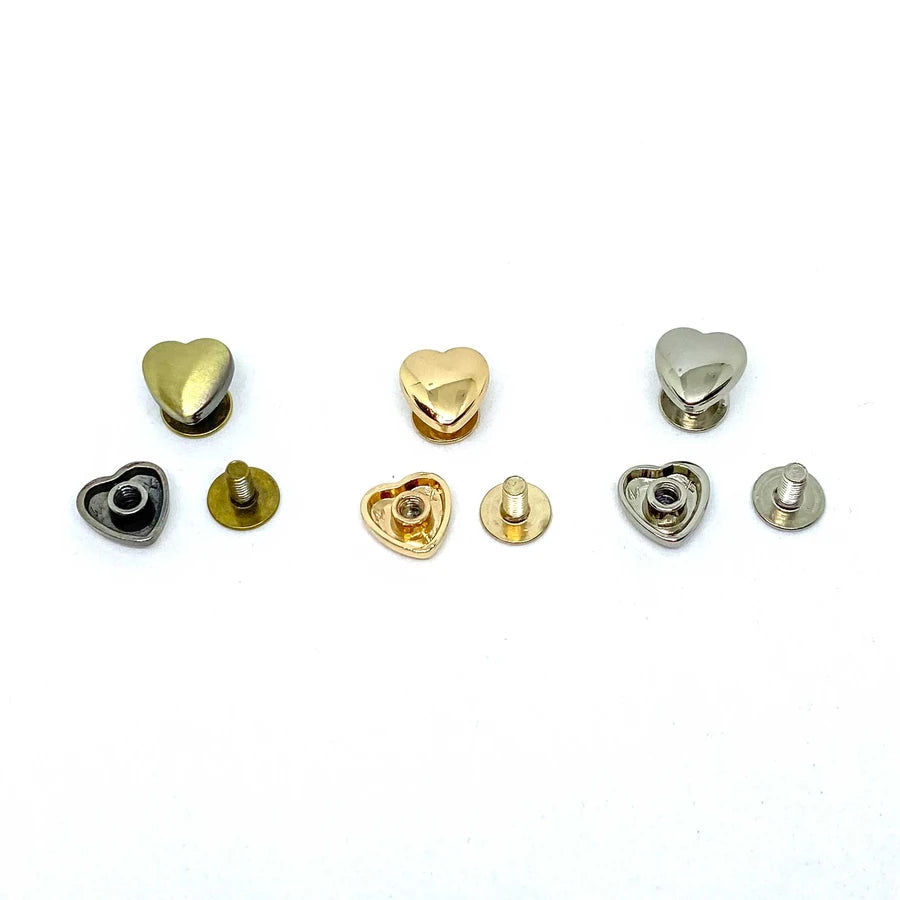 Aufpreis für Herz-Nieten 10x6 mm