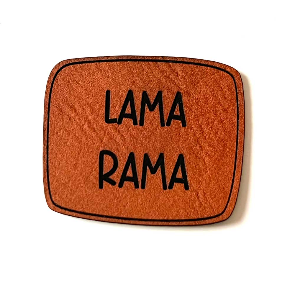 Label  35 x 30mm Lama Rama