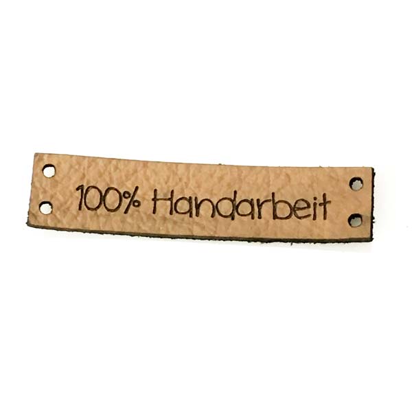 Label rectangular 45 x 10 100% handmade