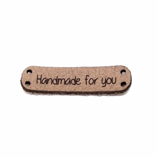 Label standard 40x12mm with desired text/logo