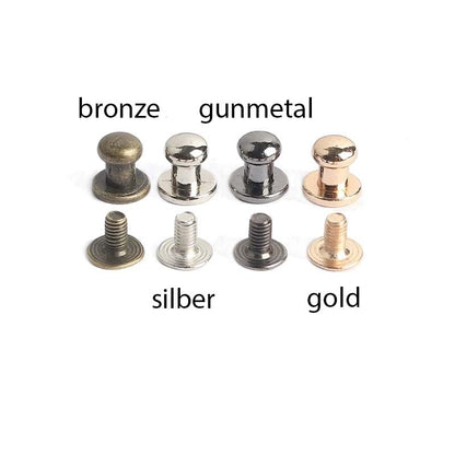 Labels 22 x 70 mm mit Niete, Logo/Wunschtext