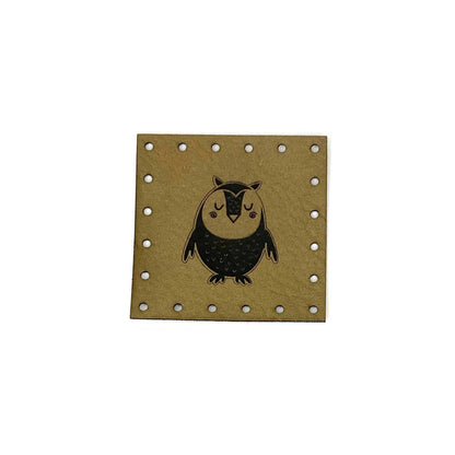 Label  40 x 40 mm "Eule"