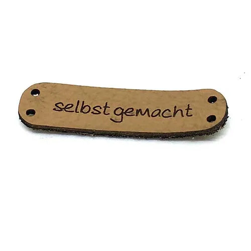 Label standard "homemade"